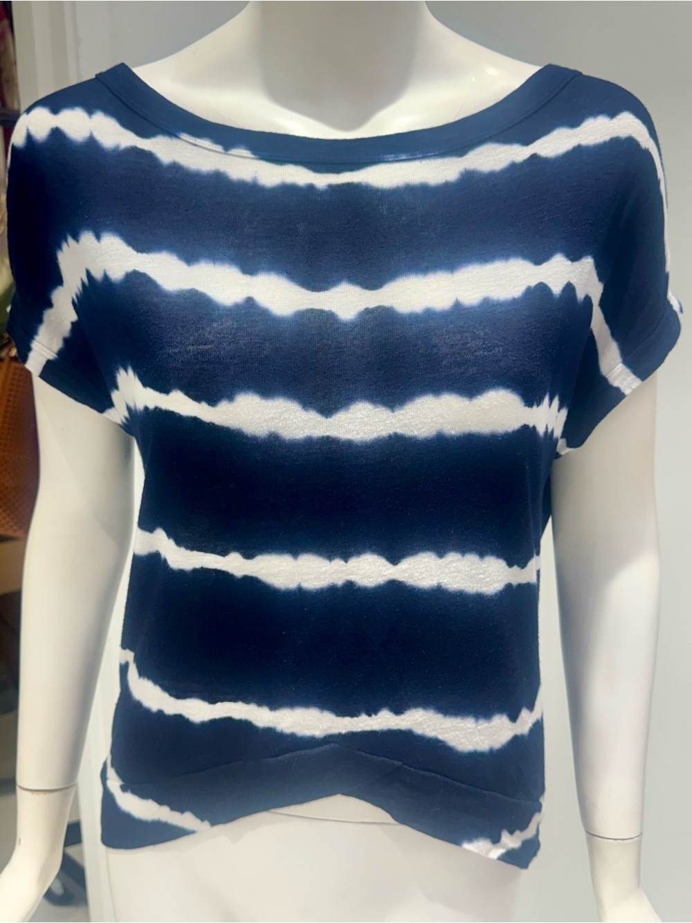 Hard Tail Blue and White tie dye S/S tee
Size small good condition